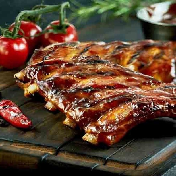 Шашлык из свиных ребер