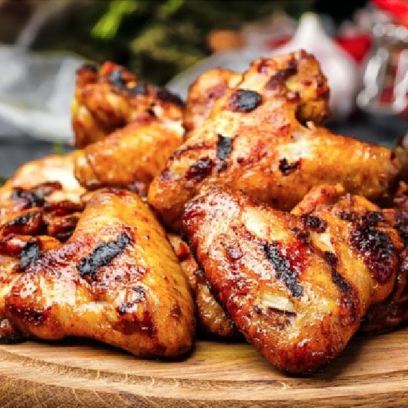 Шашлык из куриных крылышек