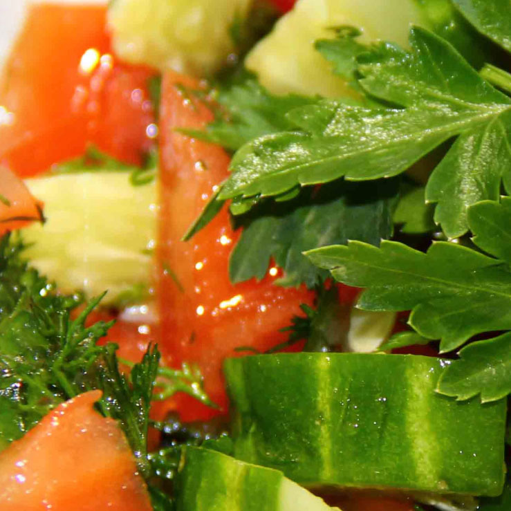 Салат из свежих овощей