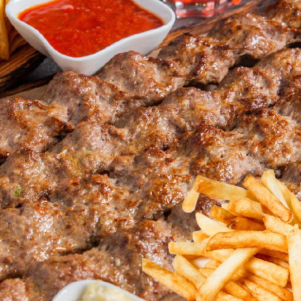 Люля из баранины + фри